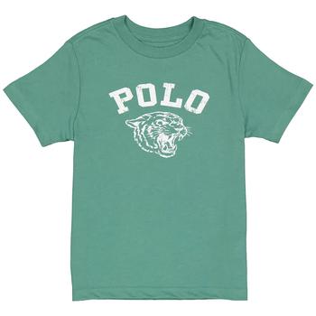 Ralph Lauren | Polo Ralph Lauren Kids Academy Print Cotton Jersey T-shirt, Size 5Y商品图片,3.9折