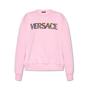 范思哲卫衣价格, Versace | VERSACE 女士卫衣粉色 1004130-1A01812-1PB90商品图片 独家减免邮费