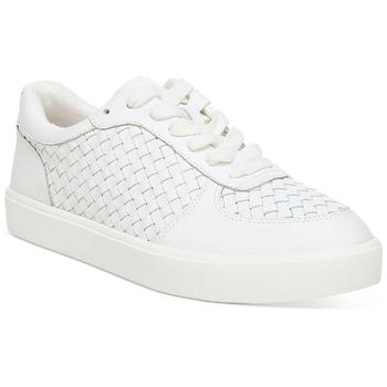 Sam Edelman | Sam Edelman Womens Emma Leather Basketweave Casual and Fashion Sneakers商品图片,6.2折