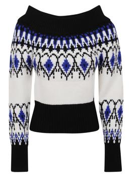 推荐Alexander Mcqueen Women's  Blue Other Materials Sweater商品