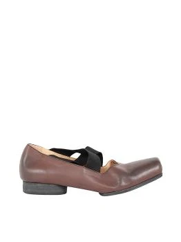 推荐Uma Wang 女士芭蕾乐福鞋 US9003UW069 棕色商品