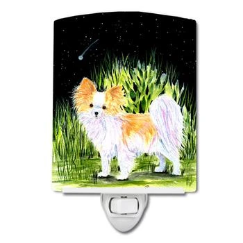 Caroline's Treasures | Starry Night Chihuahua Ceramic Night Light,商家Verishop,价格¥205