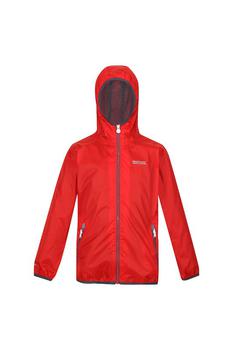 Regatta | Regatta Great Outdoors Childrens/Kids Lever II Packaway Rain Jacket (Fiery Red)商品图片,5.4折, 独家减免邮费