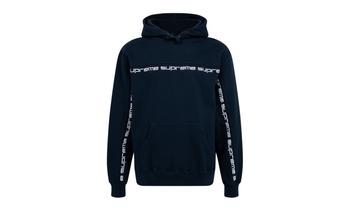 supreme卫衣, Supreme | Supreme Text Stripe Hooded Sweatshirt商品图片 