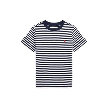 商品Ralph Lauren | Toddler and Little Boys Striped Cotton Jersey Short Sleeve T-shirt,商家Macy's,价格¥192图片