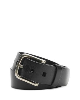 product Men's Leather Flat Strap Belt image