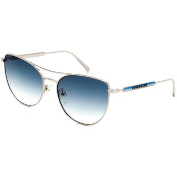 Longchamp | Longchamp Ladies Gold Tone Square Sunglasses LO134S 715 58商品图片,2.7折