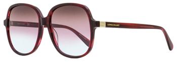 Longchamp | Longchamp Women's Square Sunglasses LO668S 514 Marble Rouge 58mm商品图片,3.9折