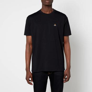 Vivienne Westwood | Vivienne Westwood Men's Multicolor Orb Classic T-Shirt - Black商品图片,满$345减$110, 满减