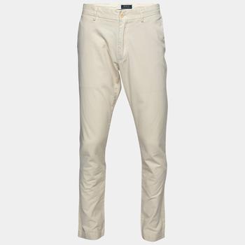 [二手商品] Ralph Lauren | Polo Ralph Lauren Light Beige Cotton Slim Fit Pants XL Waist 37"商品图片,7折