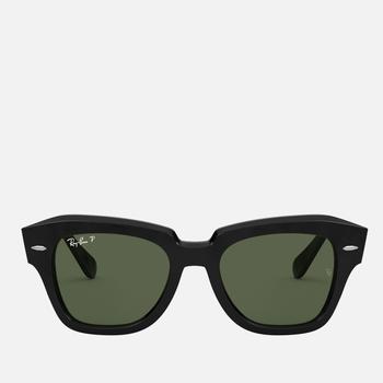 推荐Ray-Ban Women's State Street Oversized cat eye Sunglasses商品