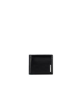 推荐Black Leather Wallet w/ID Window and Coin Pocket商品