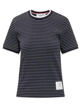 推荐Thom Browne Striped Crewneck T-Shirt商品