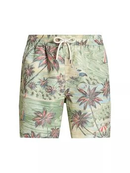 推荐Tropical Mesh-Lined Swim Shorts商品