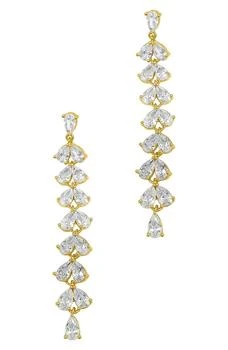 ADORNIA | 14k Yellow Gold Vermeil Pear Droplet Earrings,商家Nordstrom Rack,价格¥149