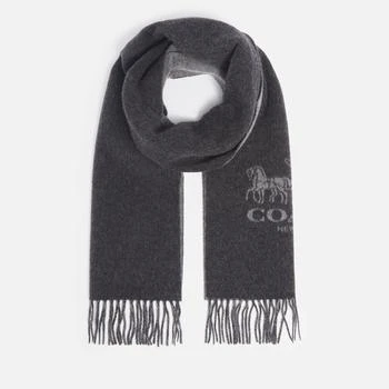 Coach | Coach Horse And Carriage Reversible Cashmere Muffler Scarf 额外6.5折, 额外六五折