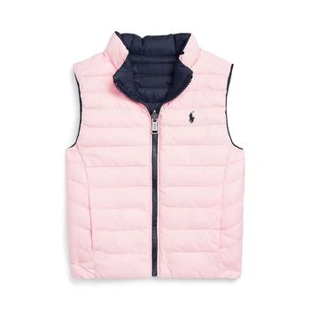 Ralph Lauren | Toddler and Little Unisex Reversible Quilted Vest,商家Macy's,价格¥655