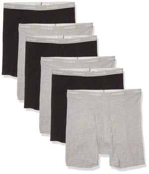 推荐Men's Tagless Boxer Briefs with Fabric-Covered Waistband-Multiple Packs Available商品