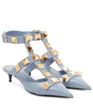 valentino鞋高帮鞋, Valentino | Roman Stud leather mules商品图片 