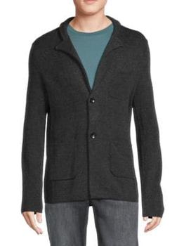 Saks Fifth Avenue | Merino Wool Blend Sweater Blazer商品图片,