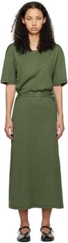 Lemaire | Green Belted Midi Dress 
