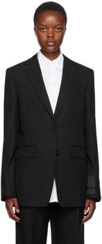 Burberry | Black Oversized Tailored Blazer 