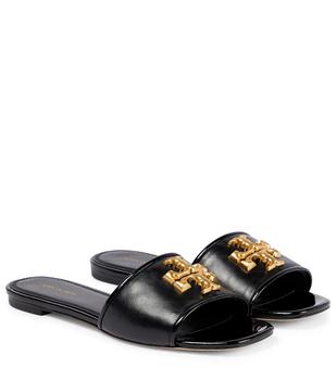 Tory Burch | Eleanor embellished leather sandals商品图片,