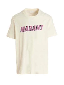 Isabel Marant | Isabel Marant Logo Printed Crewneck T-Shirt 8.1折, 独家减免邮费