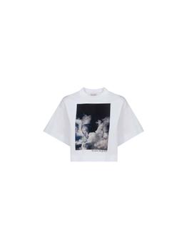Alexander McQueen | Alexander Mcqueen Womens White T-Shirt商品图片,满$175享8.9折, 满折