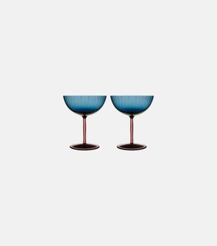 商品LA DOUBLE J | Set of 2 champagne coupe glasses,商家MyTheresa,价格¥3151图片
