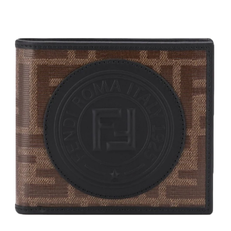 芬迪男包真假, Fendi | Fendi 芬迪 中性深棕色皮革钱包 7M0169-A5K4-F17PZ商品图片 独家减免邮费
