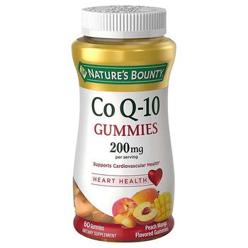 CoQ10 200 毫克软糖桃芒果口味