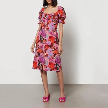 推荐PS Paul Smith Floral-Print Crepe de Chine Dress商品