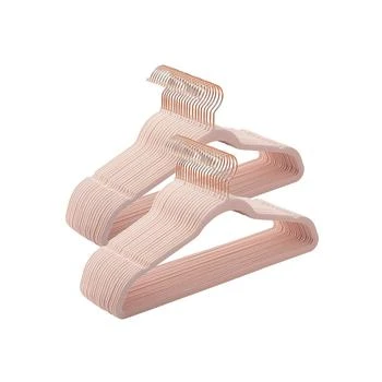 BreeBe | Pink Velvet Hangers 50 Pack for Coat,商家Premium Outlets,价格¥480