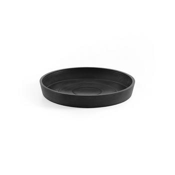 商品Round Plastic Flower Pot Saucer, Dark Grey, 7"图片