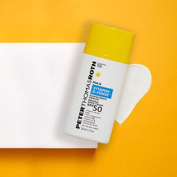 商品Peter Thomas Roth | Max Vitamin D-Fense Sunscreen Serum Broad Spectrum SPF 50,商家Peter Thomas Roth,价格¥320图片