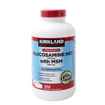 推荐柯克兰Kirkland HCL盐酸氨基葡萄糖MSM维骨力375粒商品