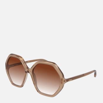 推荐Chloé Women's Octagon Frame Sunglasses商品