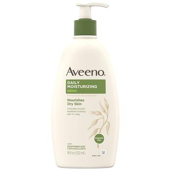 商品Aveeno | Daily Moisturizing Lotion With Oat For Dry Skin Fragrance-Free,商家Walgreens,价格¥95图片