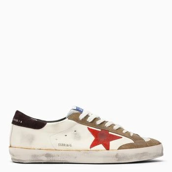 推荐Super-Star Penstar white/beige/red trainer商品