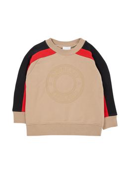 推荐Cotton Sweatshirt W/ Contrasting Bands商品