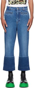 Loewe | Blue Denim Fisherman Jeans商品图片,独家减免邮费