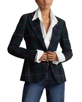 Ralph Lauren | Tartan Plaid Wool Blazer 7折