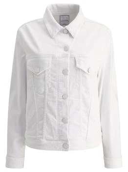 JACOB COHEN | Denim Trucker Jacket Jackets White,商家Wanan Luxury,价格¥2374