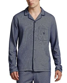 Ralph Lauren | Jacquard Knit Herringbone Pajama Shirt,商家Bloomingdale's,价格¥418