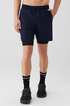 Alo | 7'' Unity 2 In 1 Short - Navy/Black 