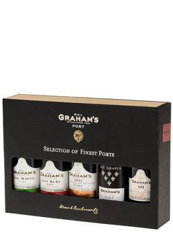 商品W & J Graham's | Selection of Finest Ports 5 x 50ml,商家Harvey Nichols,价格¥132图片
