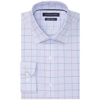 Tommy Hilfiger | Men's Flex Slim Fit Dress Shirt商品图片,4.4折