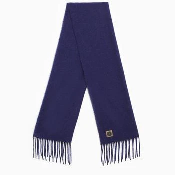 推荐Navy scarf with fringes商品