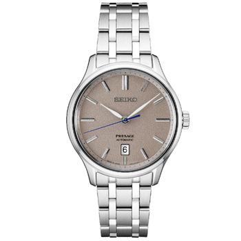 精工机械表真假, Seiko | Men's Automatic Presage Stainless Steel Bracelet Watch 42mm商品图片 